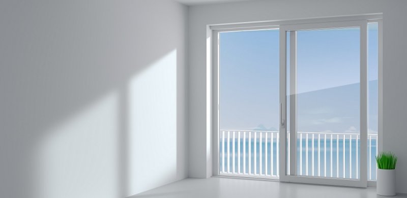 Foto ventana osciloparalela de PVC.